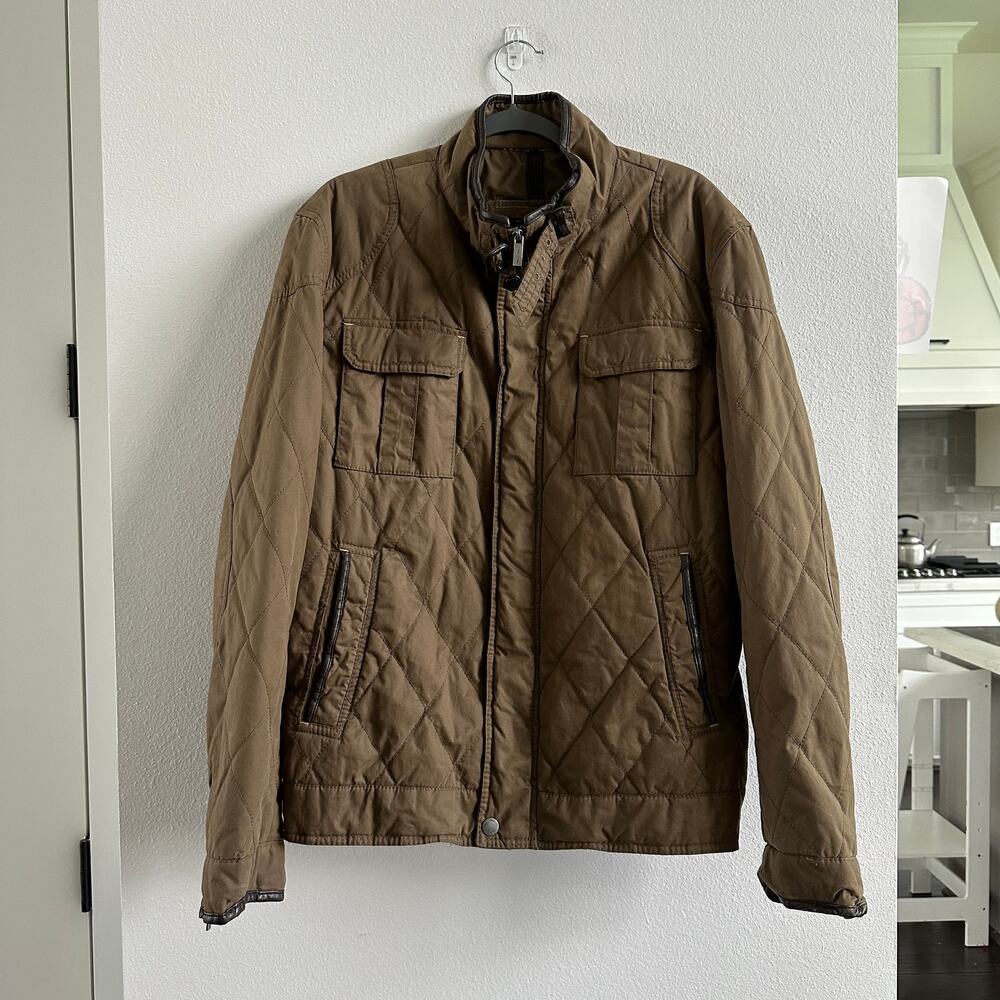 Massimo Dutti Brown Jacket Mens Size XL